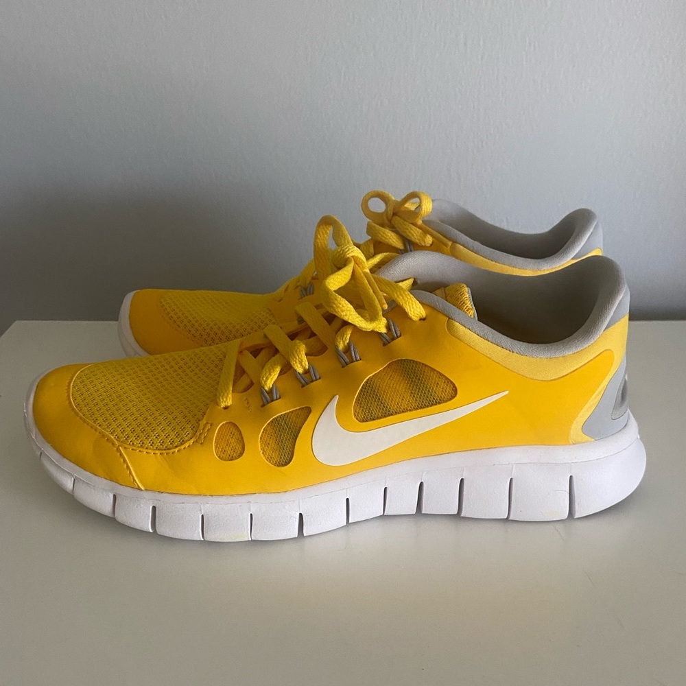 Yellow Livestrong Nike Free Runs